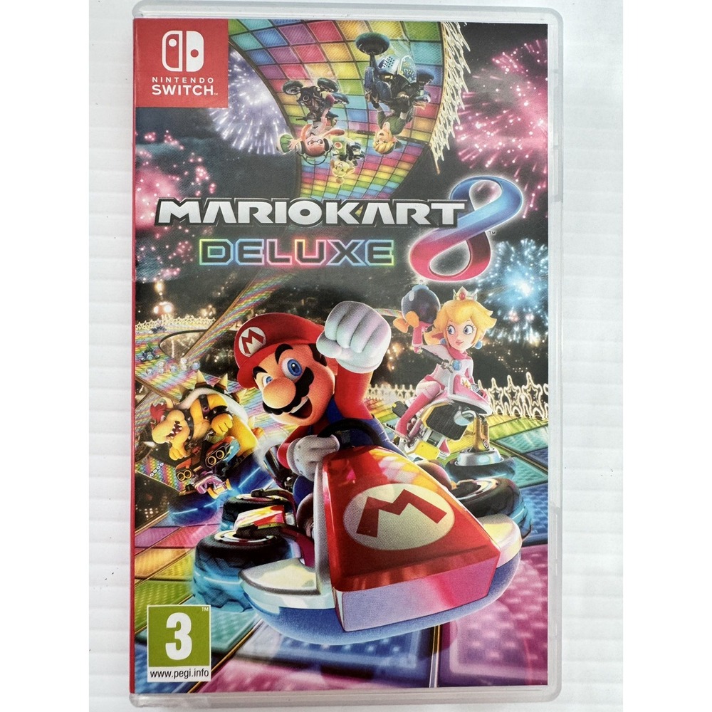 Nintendo Mario Kart 8 Deluxe Switch E NTSC-U/C Multiplayer Online Complete